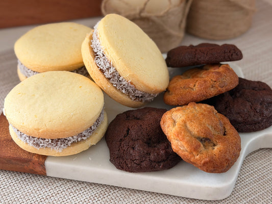 Cookie Box + Alfajores Combo